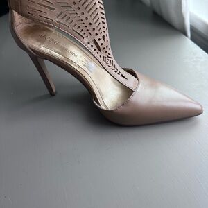 BCBGeneration Tan Cutout Heels